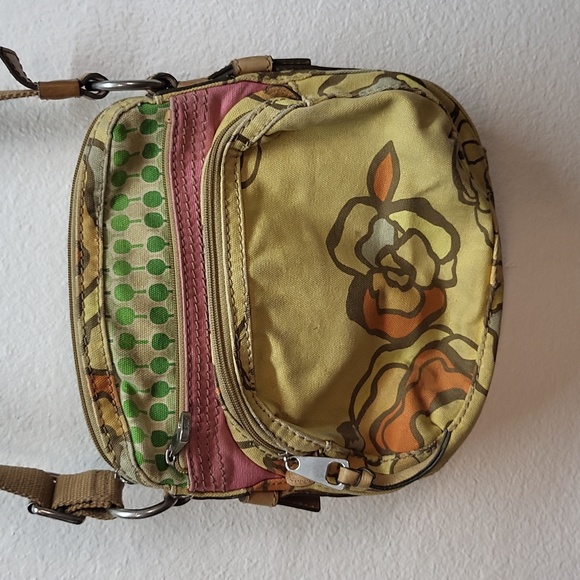 Fossil Canvas Floral Crossover Bag - Picture 4 of 14